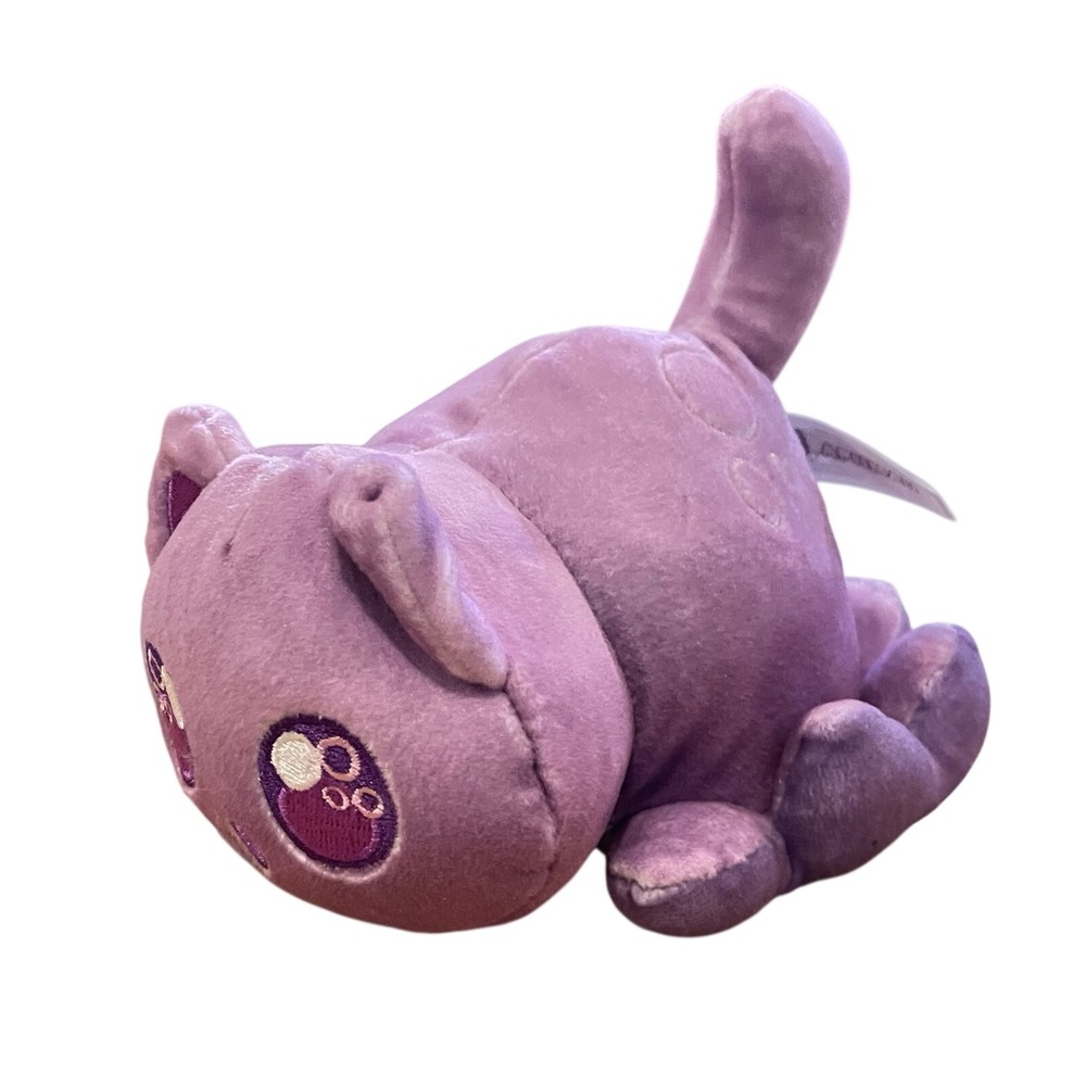 Aphmau MeeMeows OCTOPUS PURPLE CAT Under The Sea 6" Plush Common Litter 5